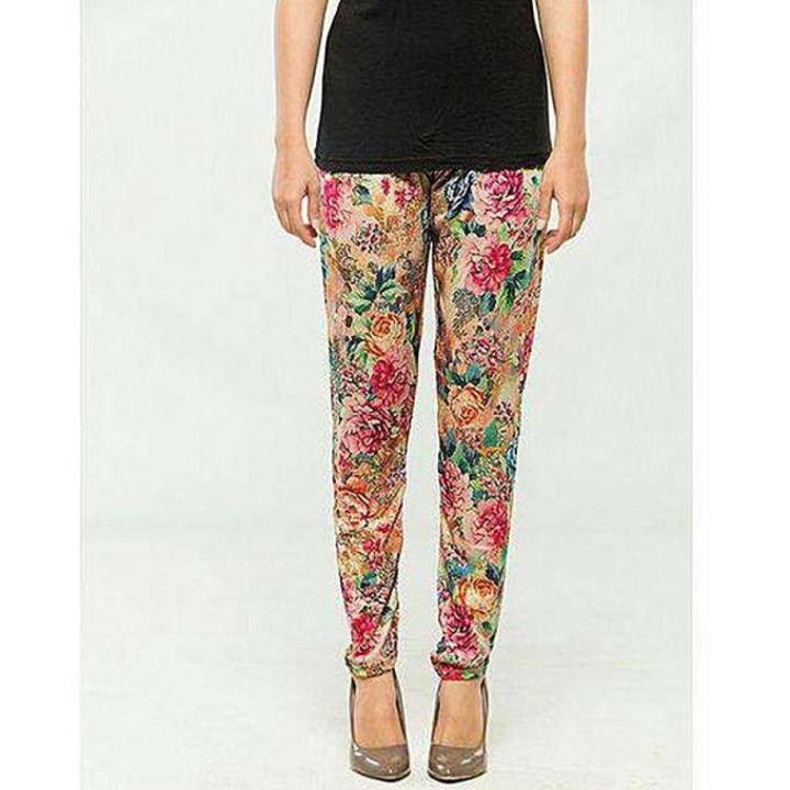 Multi Printed Tight For Women