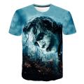 Suicide squads 3D Printed T Shirt Men Joker Face Casual O-neck Male tshirt Clown Short Sleeve Cosplay Funny T shirts Pokemon. 