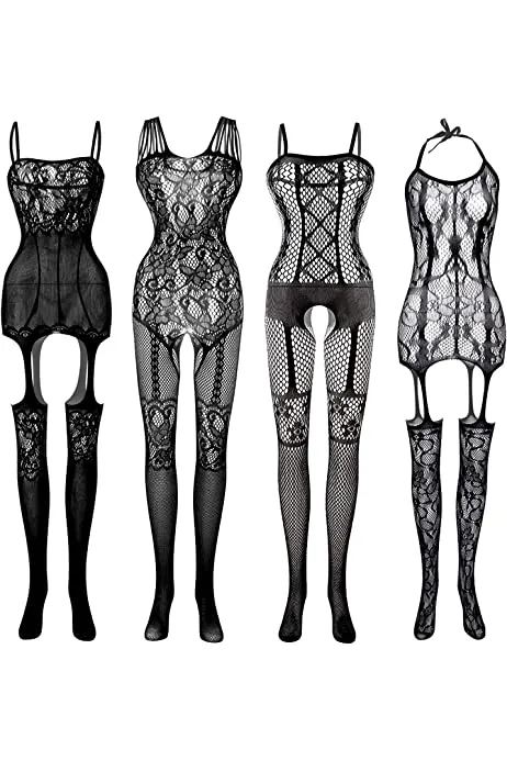 Seamless%20Fishnet%20Bodysuit%20%20Dress%20For%20Night%20Wear%20and%20Parties%20Full%20Black%20Body%20Stocking%20for%20Girls%20and%20Women%20Flexible%20Nighty%20Free%20size%20-%20Image%206