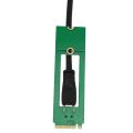 NGFF M.2 M Key to USB 3.0 PCI-E Riser Card M2 to USB3.0 PCIE 16X 1X Extender with Power for Lit  ner. 
