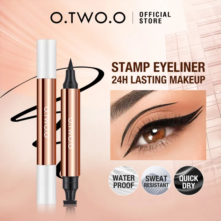 O.TWO.O Cat-Eye Stamp Eyeliner Black