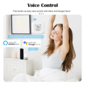 Tuya Smart WiFi Temperature Humidity Sensor Indoor Hygrometer Thermometer + LCD Display For Alexa Google Home. 