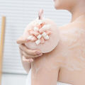 Petal Suction Cup Shower Ball Massage Bath Tool Rub Back Shower Brush Rub Bath Towel Body Massage Sponge Bathroom Accessories. 