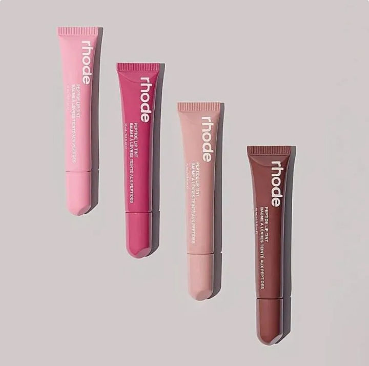 Rhode Peptide Lip Tint | Nourish, Shine, and Tint in One Swipe | Peptide Lip Tint | Rhode Lip Tint Available in All Shades | Tint for lips and cheeks