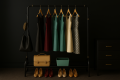 Best Quality Cloth hanging stand/ Double Shoes Rack Stand / Garments Stand/ Purse and Accessories Hanging stand/ Boutique Display stand rack for your Home and Garments shop. 