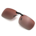 Gradient Clip-on Sunglasses Anti-glare Clip-ons Unisex Frameless Polarized Clip-on UV Protection Lightweight Anti-glare Sunglasses Lenses for Driver's glasses accessories Sunglasses accessories for men and women Outdoor sun protection glasses Fashion. 