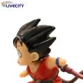 Fish Tank Decoration Unfading Color Son-Goku Sitting on The Cloud Fish Tank Decoration. 