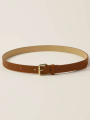 Premium Leather Belt for Girls and Women, Pack of 3 Thin Fashion Belts for Ladies, Stylish Buckle Belt for Jeans, Dresses, and Frocks, Elegant and Versatile Belt for Every Occasion, High-Quality Belt for Ladies, Fashionable Belt for Dresses and Jeans.. 