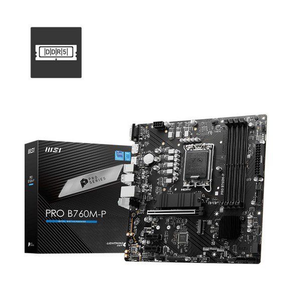 MSI PRO B760M-P DD5 LGA 1700 Motherboard