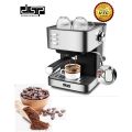 Professional Semi-automatic Coffee Machine Stainless Espresso Maker. 