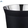 Coffee Cup Camping Mug Durable Drinkware 80ml Capacity Ultralight Outdoor Stainless Steel Cup Metal Drinking Cup for Home Backpacking Picnic. 
