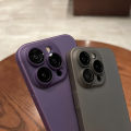 HOCE Original Ultra Thin Soft Phone Cases For iPhone 16 15 14 13 12 11 Pro Max 14 15 16 Plus Case Clear Matte Back Cover With Lens Protection. 
