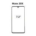 Outer Screen For Huawei Mate 60 50 30 Lite 10 Pro 20 X 20X Touch Panel LCD Display Front Glass Cover Repair Replace Parts + OCA. 