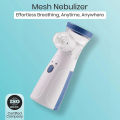 Compact Mesh Nebulizer for Asthma & COPD Relief. 