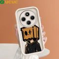 UCUC for Redmi 14C Xiaomi Poco C75 Back Cover Love Lonely Box Man Ladder Camera Soft Rubber Protection Phone Case. 