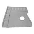 Art Palette Color Mixing Rectangle Shape 9.5 inches x 6.4 inches | Paint Mixing Palette - KidzKlub. 