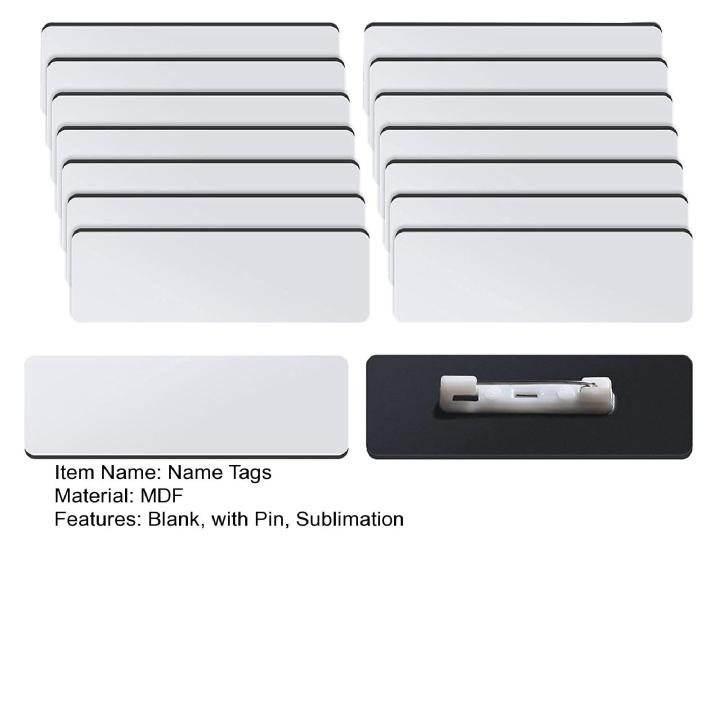 Name Badges Mini Making Personalized Students ID Tags Kit