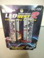 Universal Car LED Opposite Flash Light - Protocol Lights Both  Blue. 