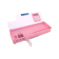 Calculator Geometry Box for girls, Fancy Geometry with calculator and magnetic buttons geometry box for girls. 