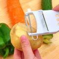 Potato peeler for easy hacks in kitchen|Grater Peeler Multifunctional Practical Home| Grater Plastic Carrot. 