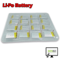 Li ion Lipo Battery: 3.7V -1250mAh Lithium ion Battery for Power Bank, Toys, DIY Projects, Lights and Others​| SkyScraper Store. 