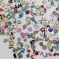 Hot Selling 100pcs/lot Mix Wholesale Floating Charms Living Glass Memory Lockets Floating Charms DIY Jewelry Accessory. 