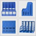 Multi-function Plastic Storage Hanger 4 Section Divider File Paper Magazine Rack Holder Office Home Desktop Book Box Bookshelf. 
