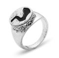 Yeah Keniaoet Game Dark Souls Series Men Rings Havel's Demon's Scar Chloranthy Badge Metal Ring Male Fans Cosplay Jewelry Accessories. 