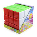 Heshu 18CM super large third-order Rubik's Cube Color 18cm enlarged 3-level teaching Rubik's Cube advertising fun toys. 