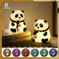 Panda Lamp Cute Panda Night Light Soft Silicone Led Lamp for Kids Bedroom Warm White Light Portable Baby Night Lamp Cute Panda Night Light Soft Silicone Led Lamp for Kids Bedroom Warm White Light Portable Baby Night Lamp. 