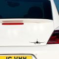 Simple Small Airplane Special Creative Design Car Sticker Aoto Exterior Accessories Vinyl Decals for Bmw Audi Ford Vw. 