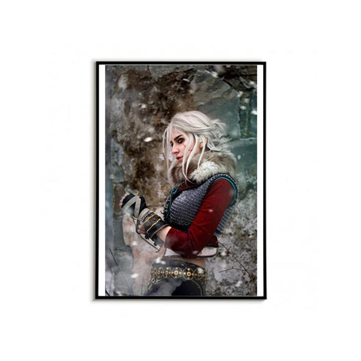 Ciri The Witcher TV Show Posters Vinyl Paper Quotes Vintage Posters ...