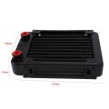 1 Pc 120Mm Aluminum Computer Radiator Water Cooler Cooling For Cpu Gpu Vga Ram Heatsink Exchanger Liquid Cooler. 