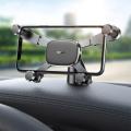 BASEUS Horizontal Screen Gravity Vehicle Car Support Holder Phone Stand FOR 4.7 INCH TO 6.5 INCH DISPLAY - Black. 