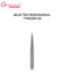 Glamorous Face Tweezer, Professional Eyebrow Tweezer, Ingrown Hair Tweezer.. 