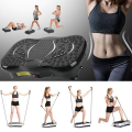 New Electric 3d Vibration Platform Exercise Machine Whole Body Workout Machine Fitness Adjustable Speed Remote Control With Touch Display Whole Body Workout Vibrating Fitness Platform Massager Loop Bands Home Training Equipment for Weight Loss Toning. 