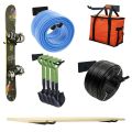 Wall Mount Heavy Duty Garden Tool Gadgets Holder Hook. 