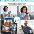 Outdoor Security Camera, wansview 1080P Wireless WiFi Home Survéillánce Waterproof Camera with Night Vision, Motion Deteçtion, Remote Access, Compatible with Alexa-W4, White. 