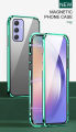 For Samsung Galaxy A54 5G Magnetic Case 360 Front+Back double-sided 9H Tempered Glass Case For Samsung Galaxy A54 5G Camera Lens Protective Metal Bumper Case. 