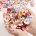 【Trusted】 Multicolor 3cm Daisy Flowers Artificial Jasmine Flowers For Wedding Home Room Decor Diy Wreath Craft Scrapbooking. 