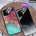 Phone Case VIVO Y15S Back Tempered Glass Back Cover Instagram Starry Sky Design Cases for VIVO Y15S Cover Shell Mirror Glass. 