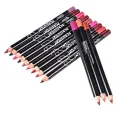 Pack of 6 & 12 Lip Pencils Lipsticks Muticolor Lippencils Dark Shades Matte 12/6Pcs Professional Lip Liner Set, Waterproof Matte Lip Liner Pencil, Smooth Lip Makeup Cosmetic Pen Set. 