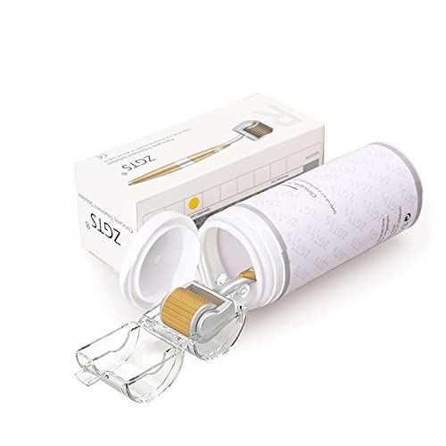 ZGTS%20Professional%20Gold%20Plated%20%20Needles%20Titanium%20Alloy%20Derma%20Roller,%20Gold.%20-%20Image%202