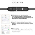 M5 Sports Wireless Earphones Bluetooth Handsfree V5.0 Magnetic Headset High Quality Headphone for all Devices. 