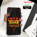Samsung Galaxy A14 Back Cover - Markhor Style Mobile Back Cover Pouch - Black Airbag Case Anti Shockproof Phone Case. 