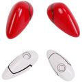 Anime EVA Hair Clips Asuka Langley Soryu Ayanami Rei Cartoon Cosplay 1 Pair White Red Black Headwear Hairpins Accessories Props. 