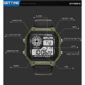 SYNOKE Men Watch Digital Wristwatches Square LED Sports Watch Male Clock. 