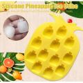 Multifunctional Random Color Silicone 12 Cavity Pineapple Style Ice Tray, Chocolate Ice Maker Mold, Ice Cube Mold Tray, Jelly Maker Mold, Candy Mold - KitchenCo. 
