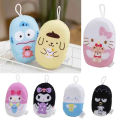 Kawaii Hello Kitty Bath Sponge Sanrio Kuromi Cinnamoroll Hangyodon Xo Pochacco Body Cleaning Sponge Rubbing Shower Wash Sponge. 