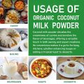 Jiva Organic Coconut Milk Powder 1.25 LB - Gluten Free, Vegan, Dairy Free, All Natural Plant Based Creamer, Keto Friendly, Full Fat & Premium Sri Lankan Quality. 